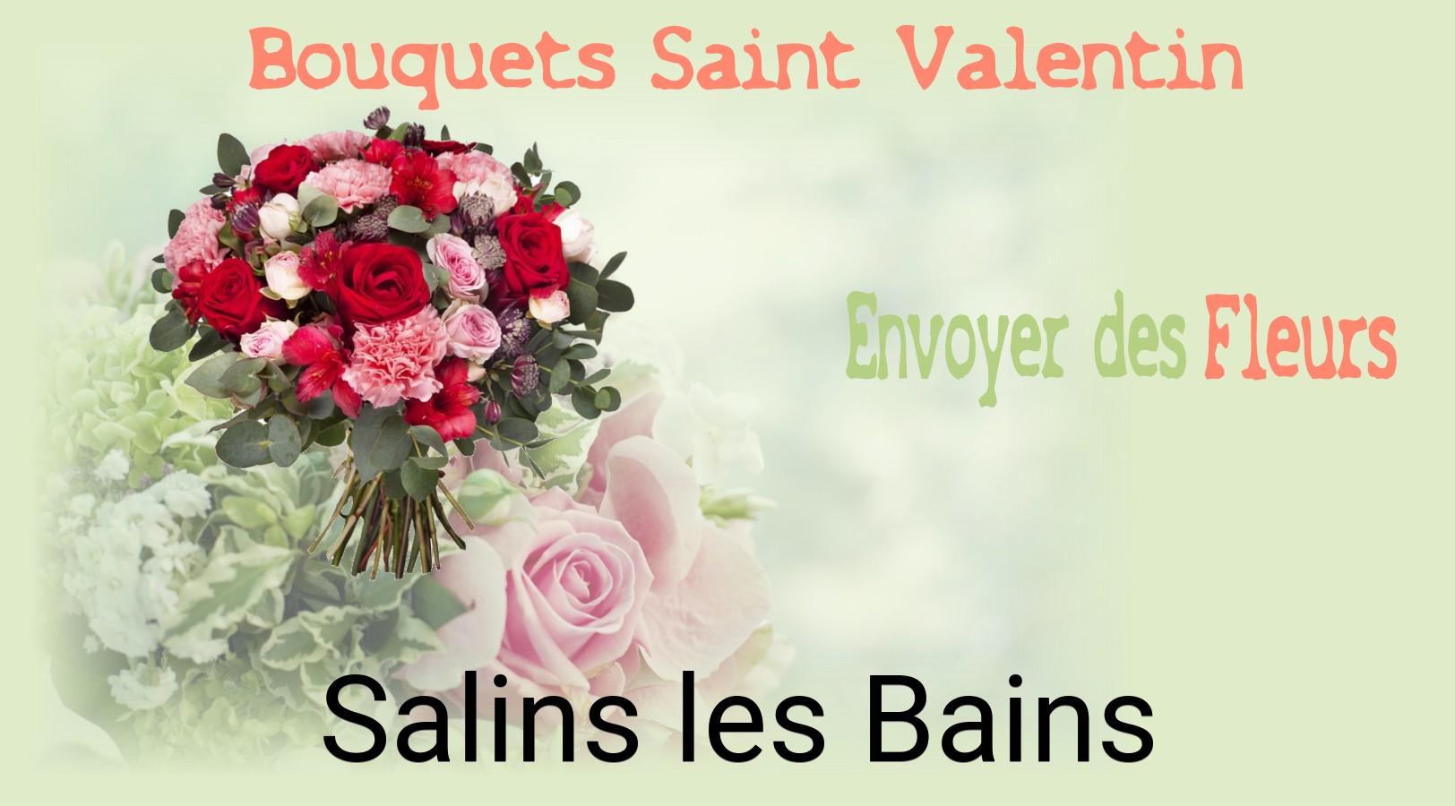 Roses de Saint-Valentin livrées à Salins-les-Bains